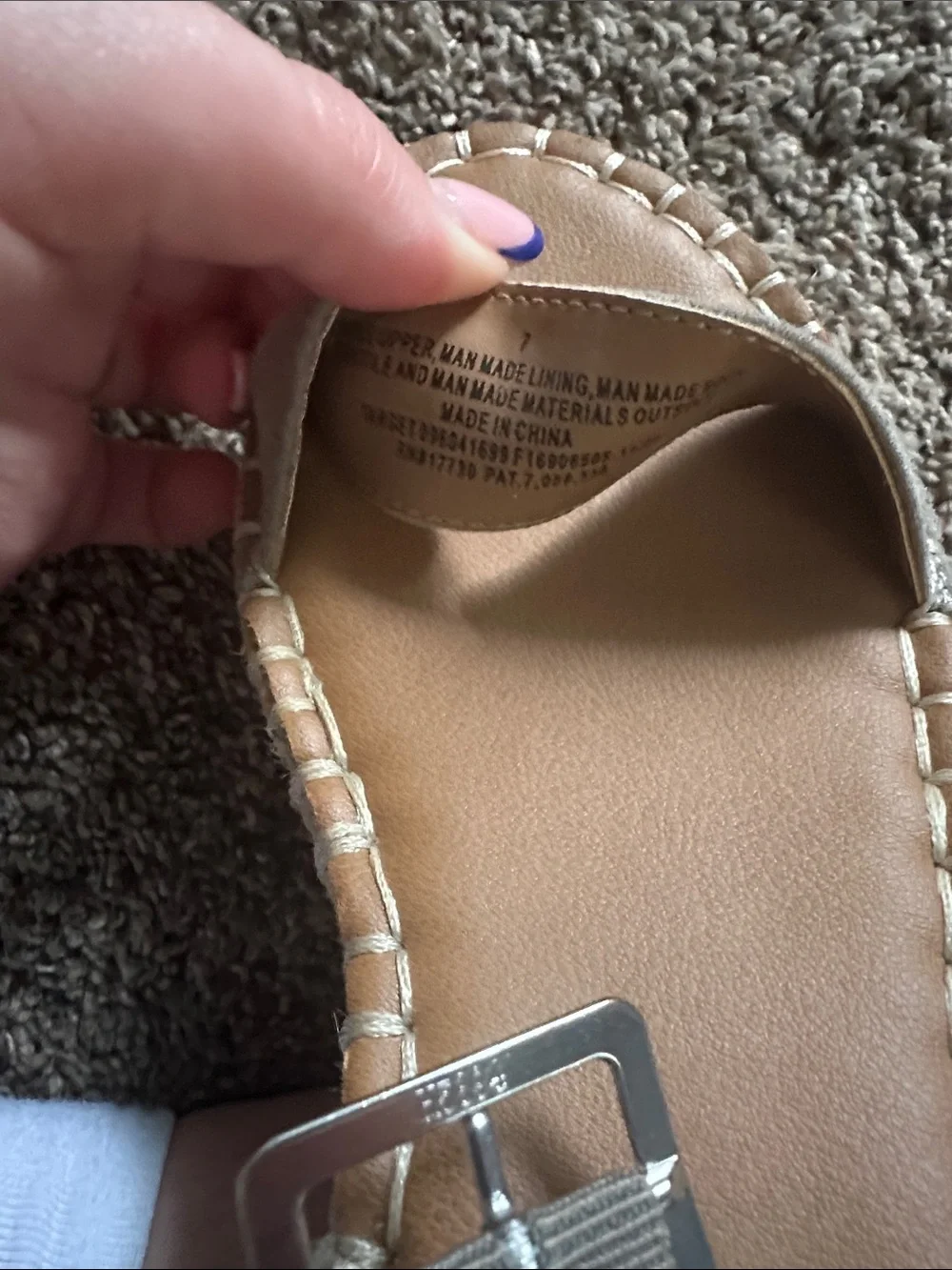 Universal Thread Taupe Suede Espadrille Wedge Sandals